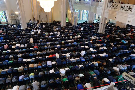 Celebrating Eid al-Adha at Moscow Cathedral Mosque