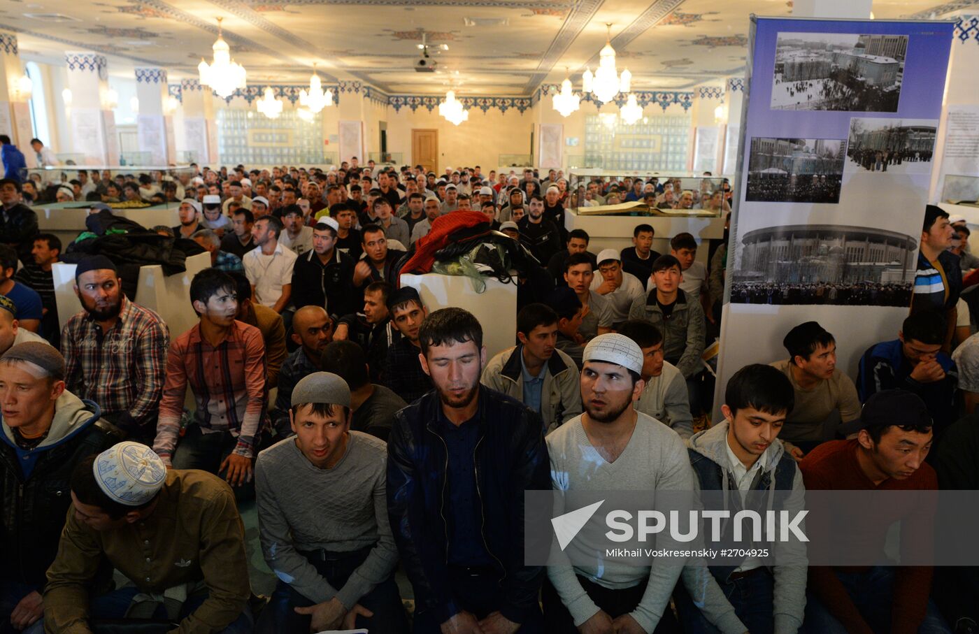 Celebrating Eid al-Adha at Moscow Cathedral Mosque