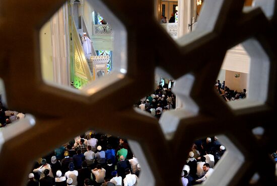 Celebrating Eid al-Adha at Moscow Cathedral Mosque