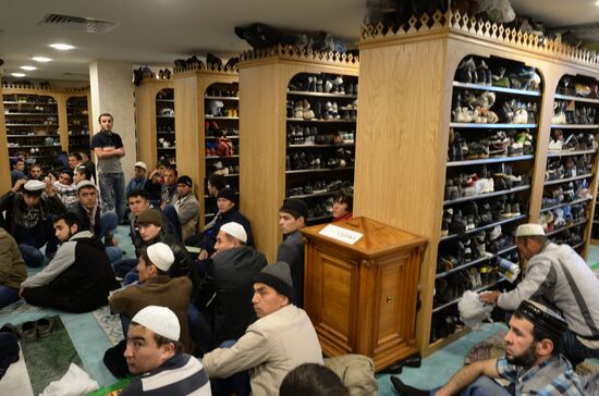 Celebrating Eid al-Adha at Moscow Cathedral Mosque