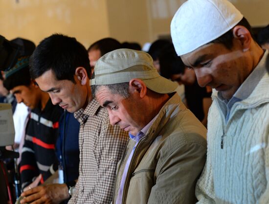 Celebrating Eid al-Adha at Moscow Cathedral Mosque