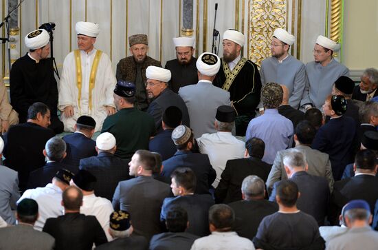 Celebrating Eid al-Adha at Moscow Cathedral Mosque