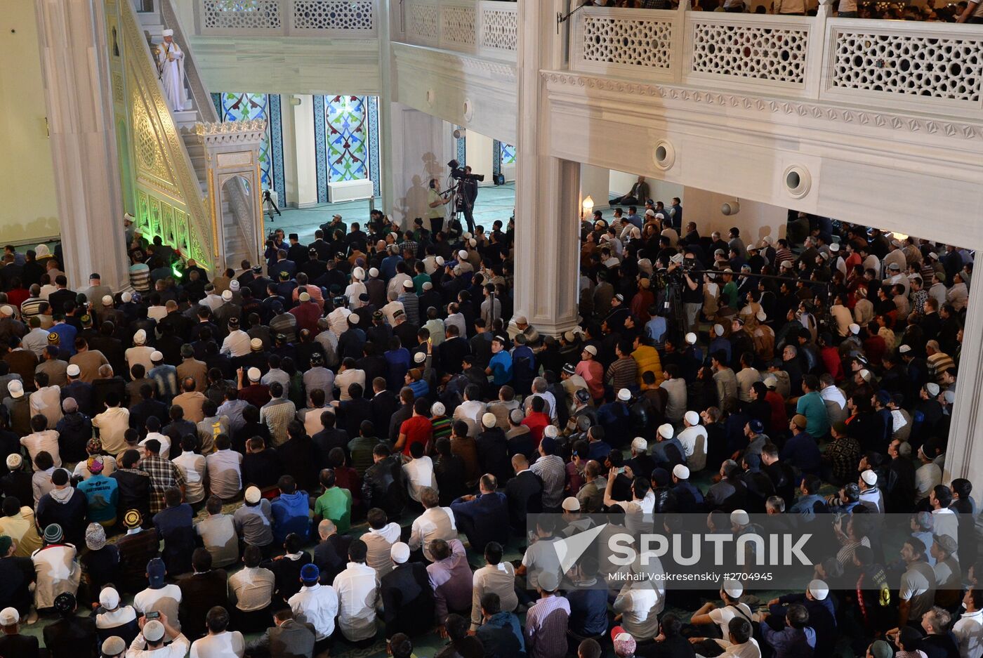 Celebrating Eid al-Adha at Moscow Cathedral Mosque