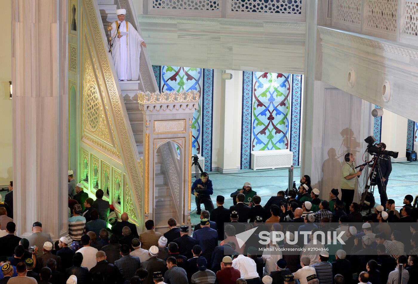 Celebrating Eid al-Adha at Moscow Cathedral Mosque