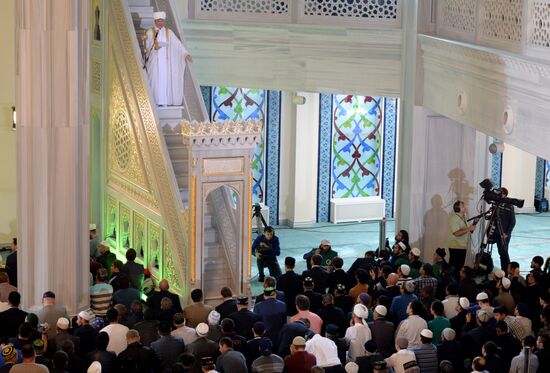 Celebrating Eid al-Adha at Moscow Cathedral Mosque