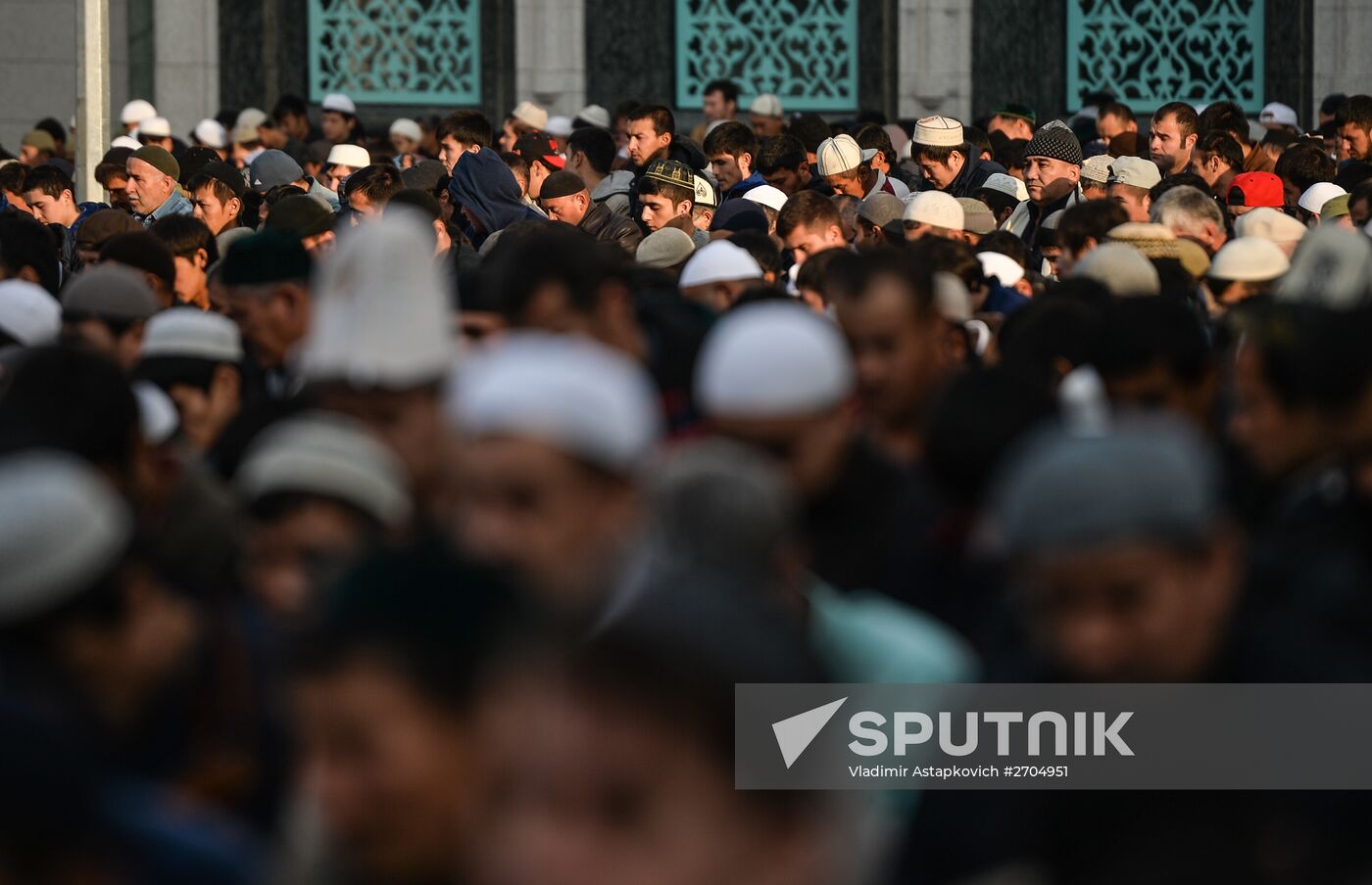 Celebrating Eid al-Adha at Moscow Cathedral Mosque