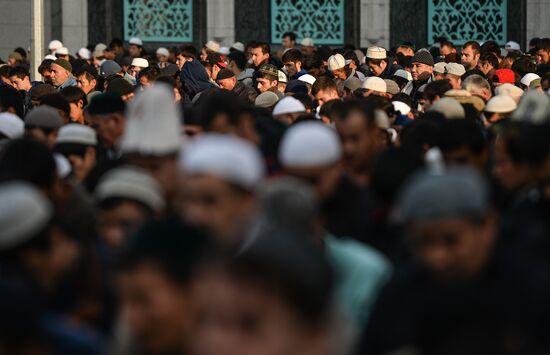 Celebrating Eid al-Adha at Moscow Cathedral Mosque