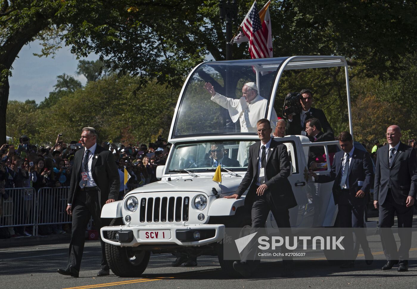 A visit by Pope Francis to the United States