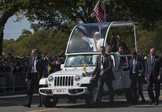 A visit by Pope Francis to the United States