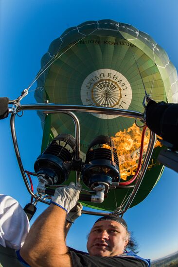 Ballooning training in the Moscow Region