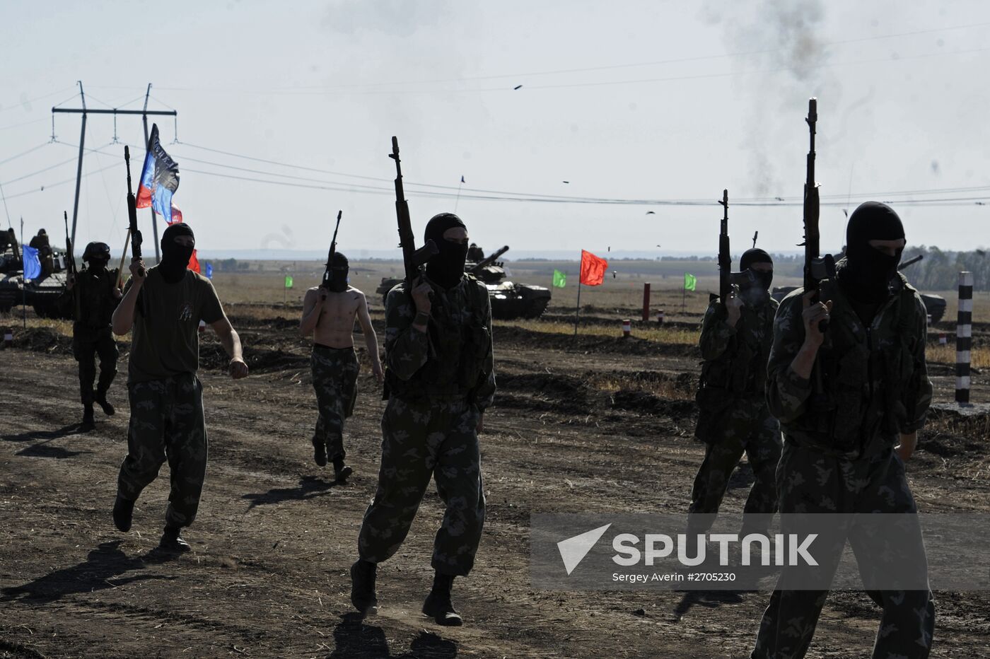Opening of competitions of DPR tank units