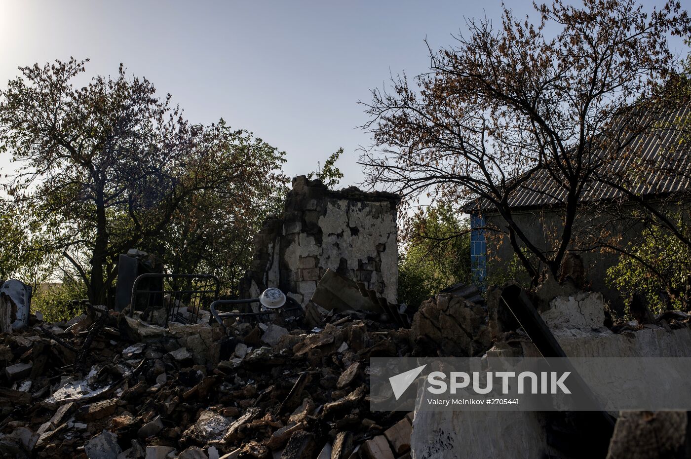 Zhelobok village, Lugansk Region