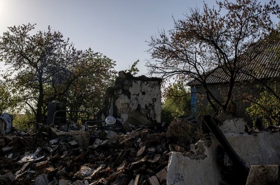 Zhelobok village, Lugansk Region