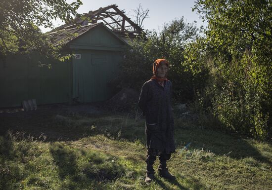 Zhelobok village, Lugansk Region