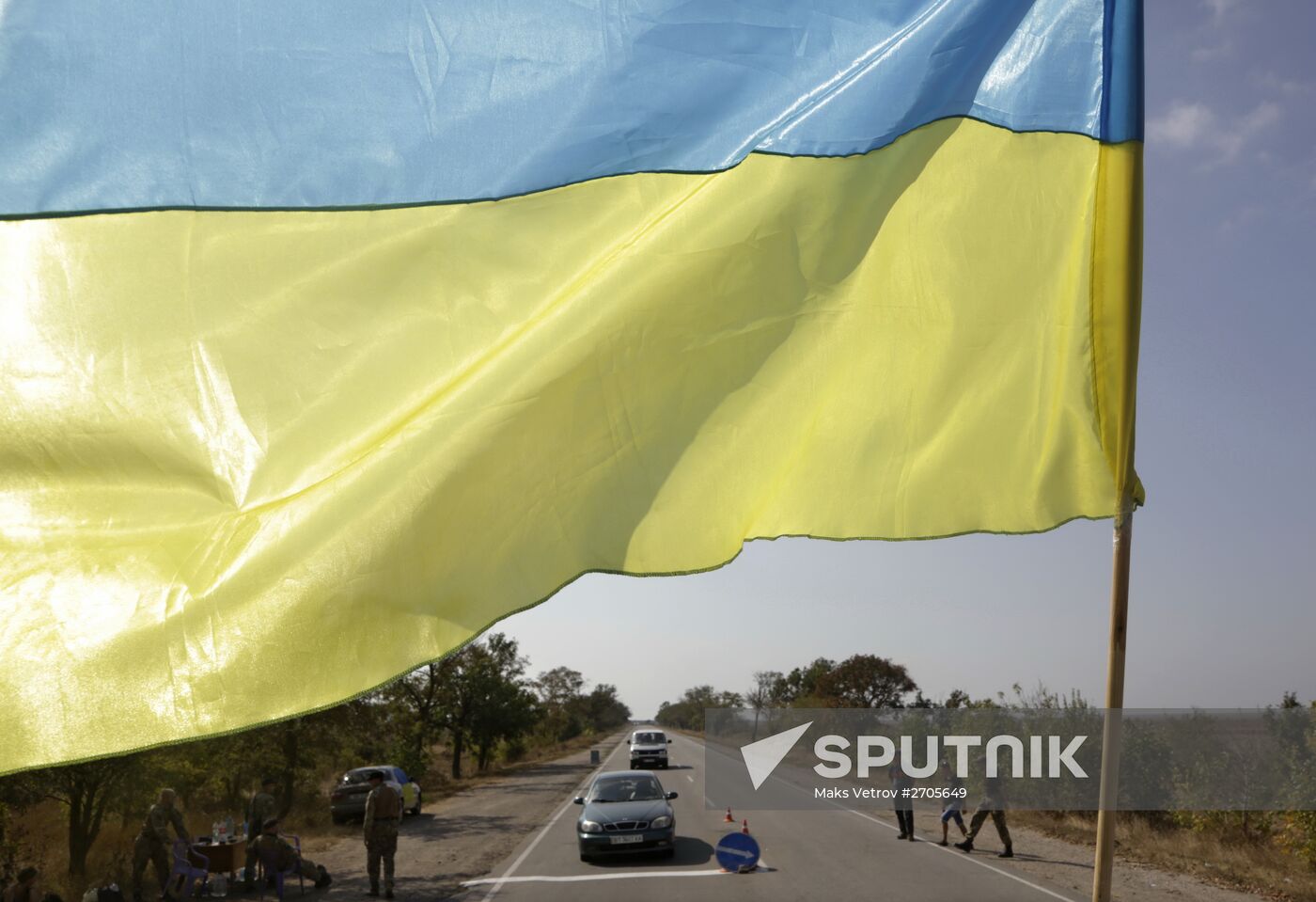 Situation on the border of Ukraine and Crimea