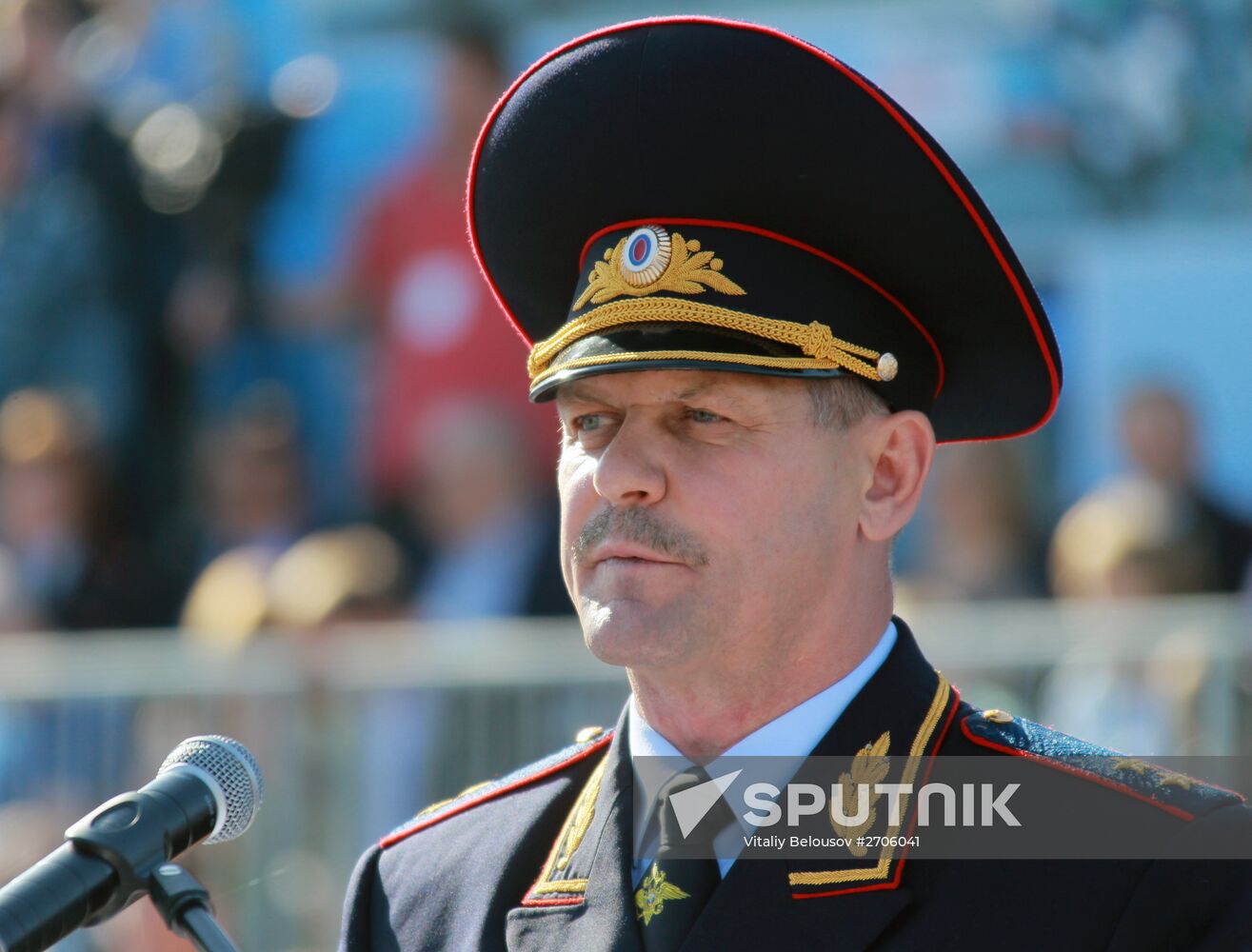 Moscow police sports festival