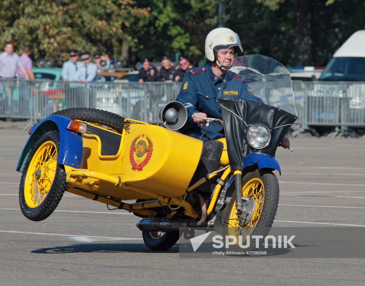 Moscow police sports festival