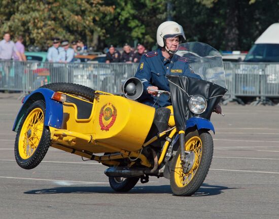 Moscow police sports festival