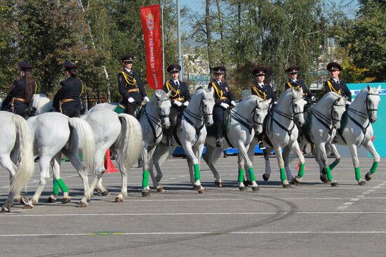 Moscow police sports festival