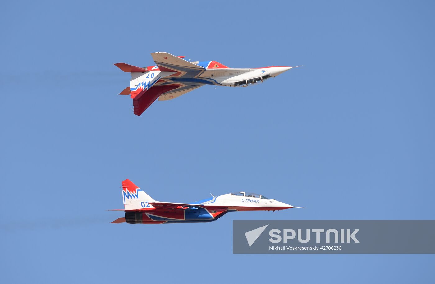 Air show dedicated to 95th anniversary of flight test center of Defense Ministry