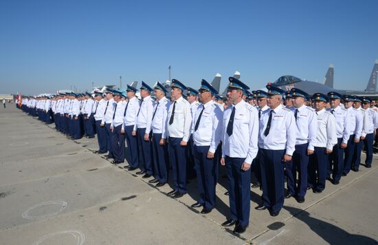 Air show dedicated to 95th anniversary of flight test center of Defense Ministry