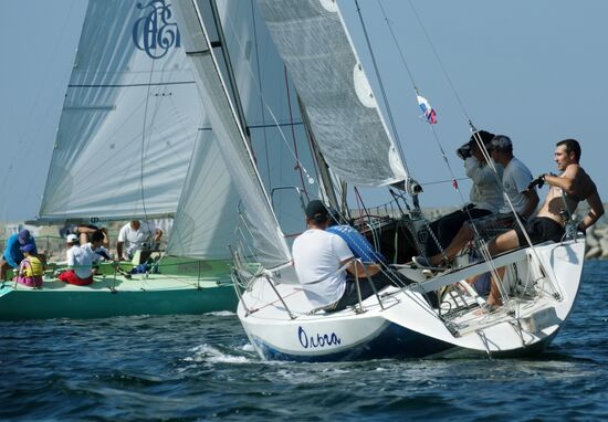 The Konrad 25 sailing regatta in Sevastopol