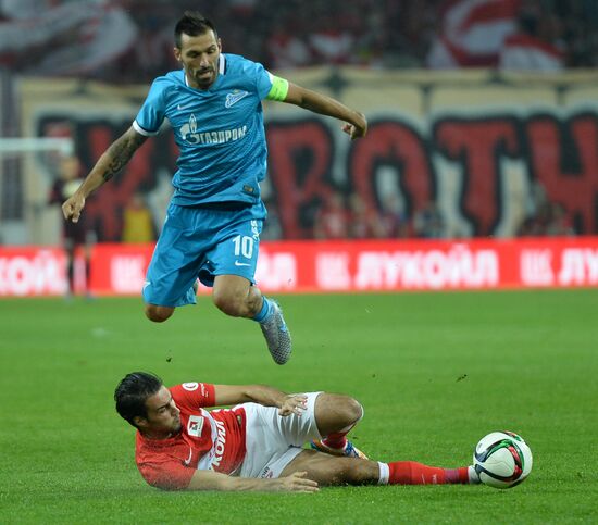 Russian Football Premier League. Spartak vs. Zenit