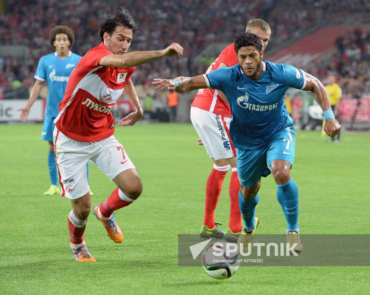 Russian Football Premier League. Spartak vs. Zenit