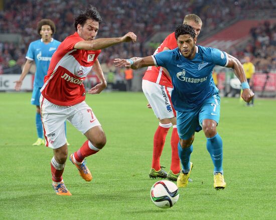 Russian Football Premier League. Spartak vs. Zenit