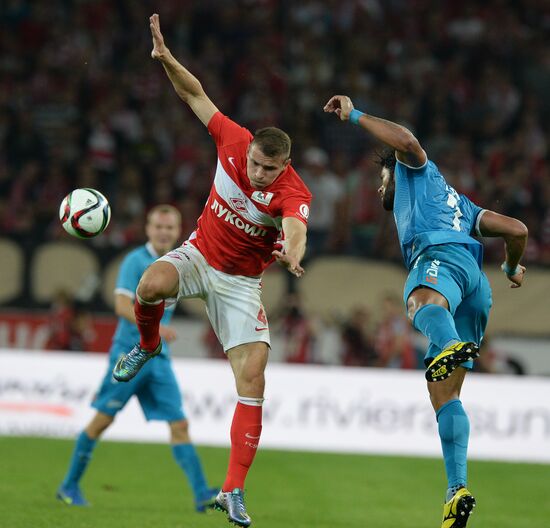 Russian Football Premier League. Spartak vs. Zenit