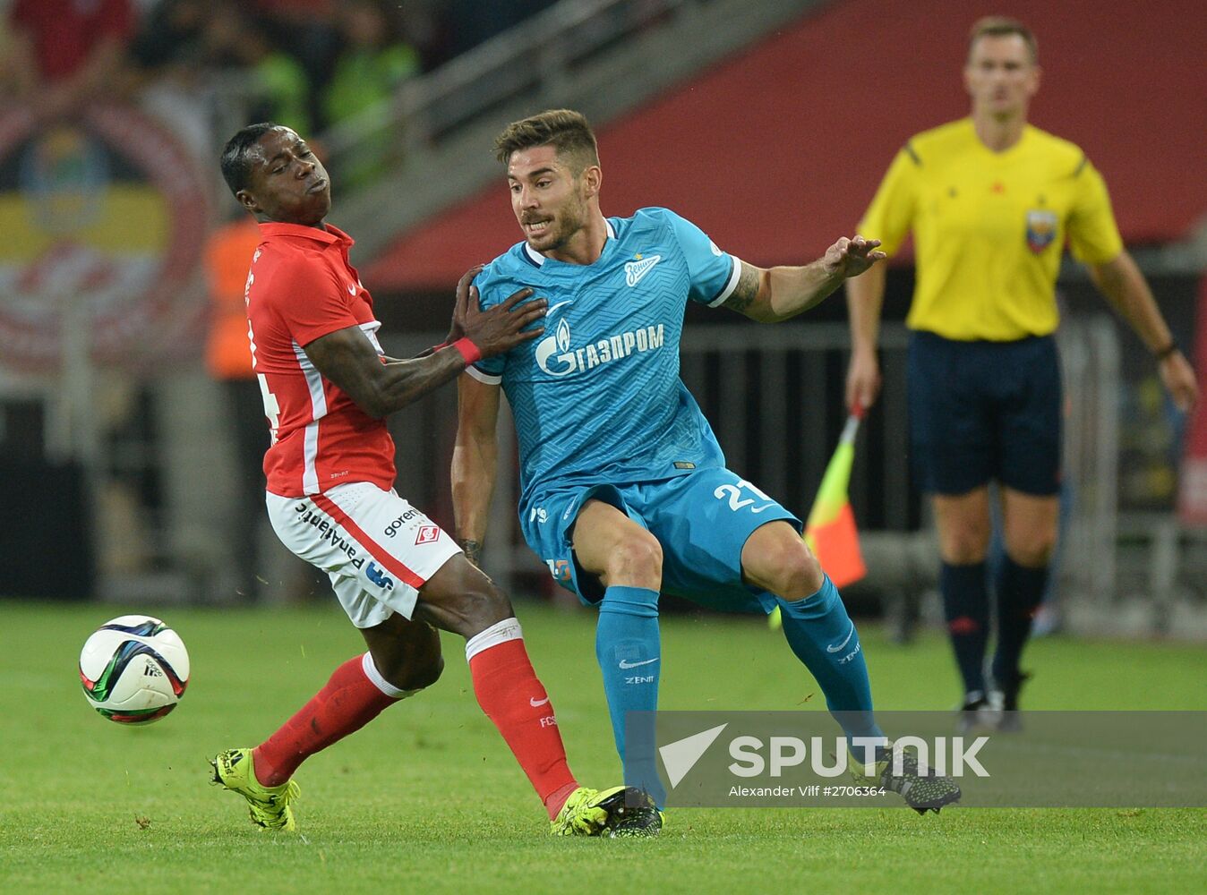 Russian Football Premier League. Spartak vs. Zenit