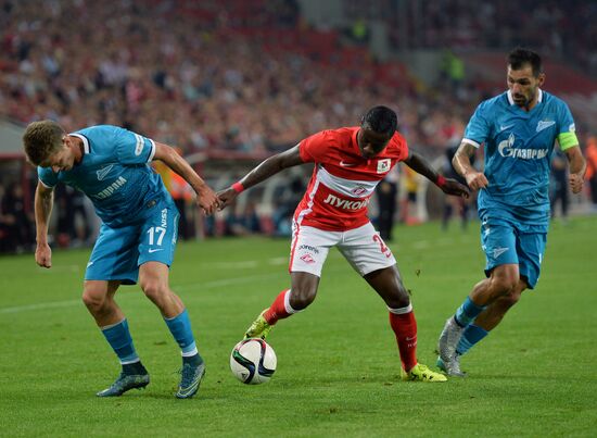 Russian Football Premier League. Spartak vs. Zenit