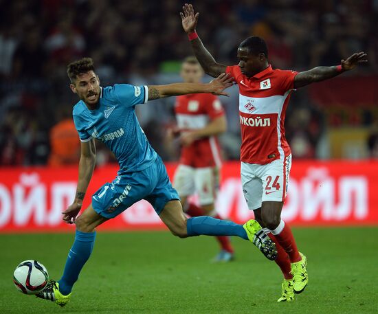 Russian Football Premier League. Spartak vs. Zenit