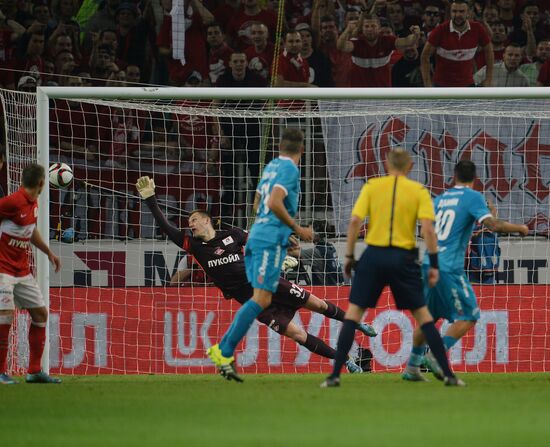 Russian Football Premier League. Spartak vs. Zenit