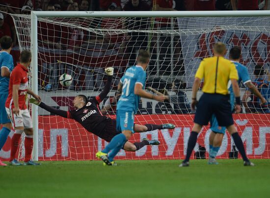 Russian Football Premier League. Spartak vs. Zenit