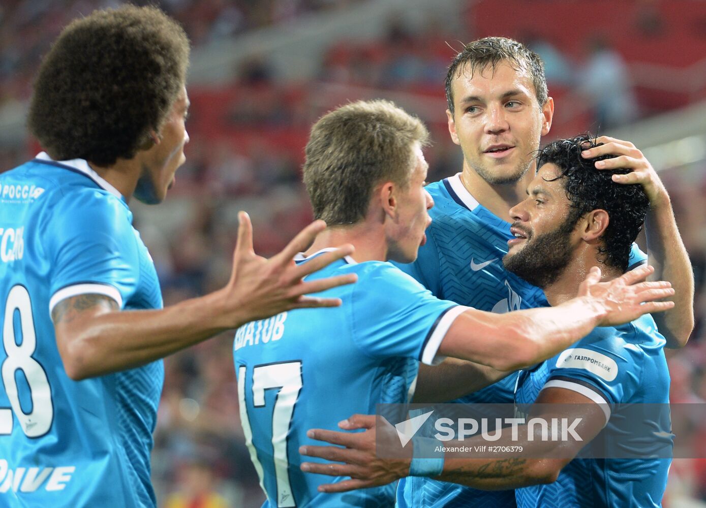 Russian Football Premier League. Spartak vs. Zenit