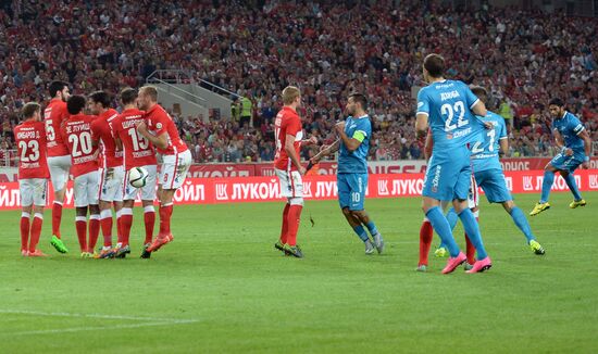 Russian Football Premier League. Spartak vs. Zenit
