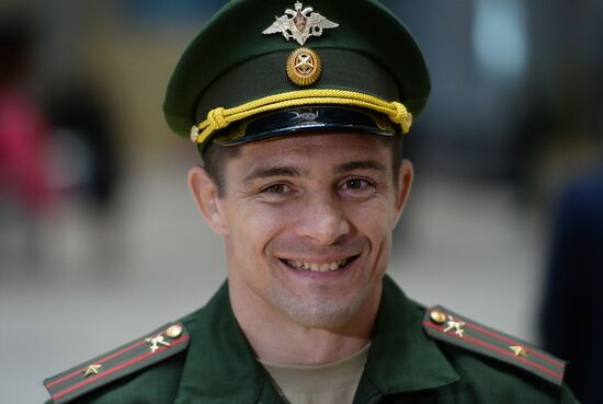 Farewell ceremony for Russian Armed Forces team leaving for the 6th Military World Games