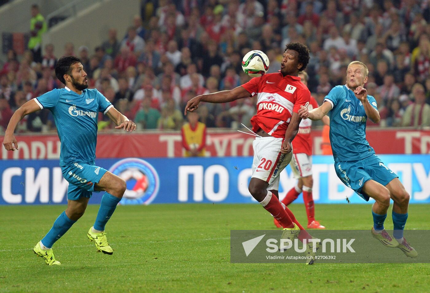 Russian Football Premier League. Spartak vs. Zenit