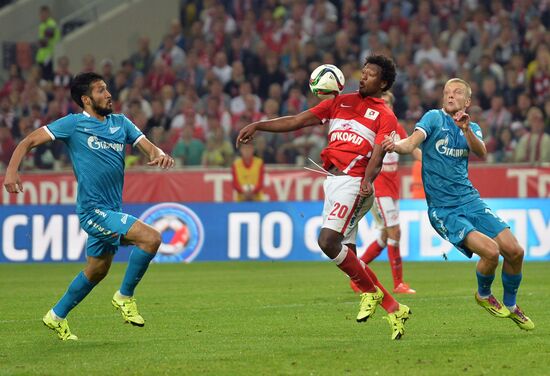 Russian Football Premier League. Spartak vs. Zenit