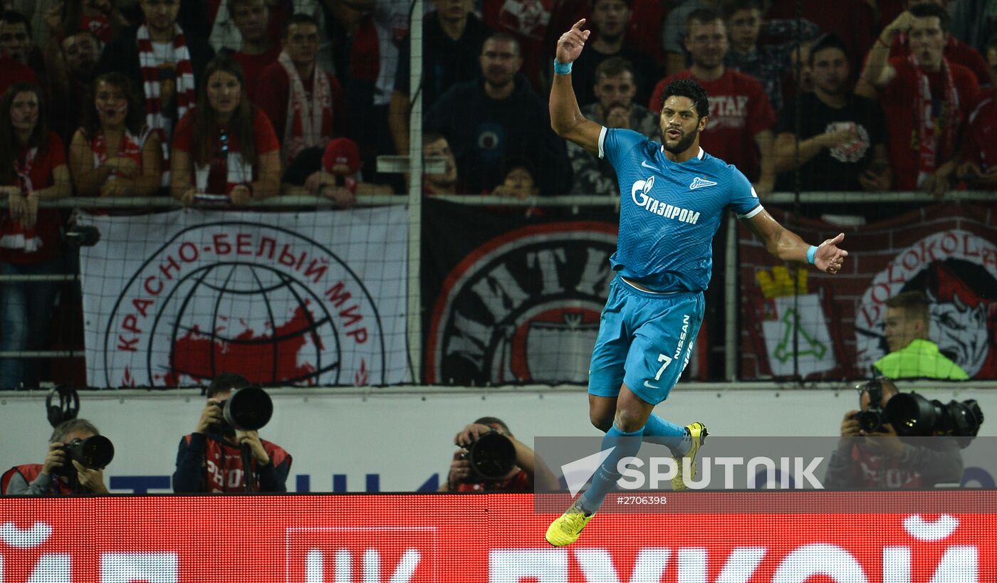 Russian Football Premier League. Spartak vs. Zenit