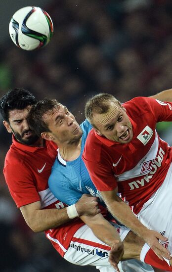 Russian Football Premier League. Spartak vs. Zenit