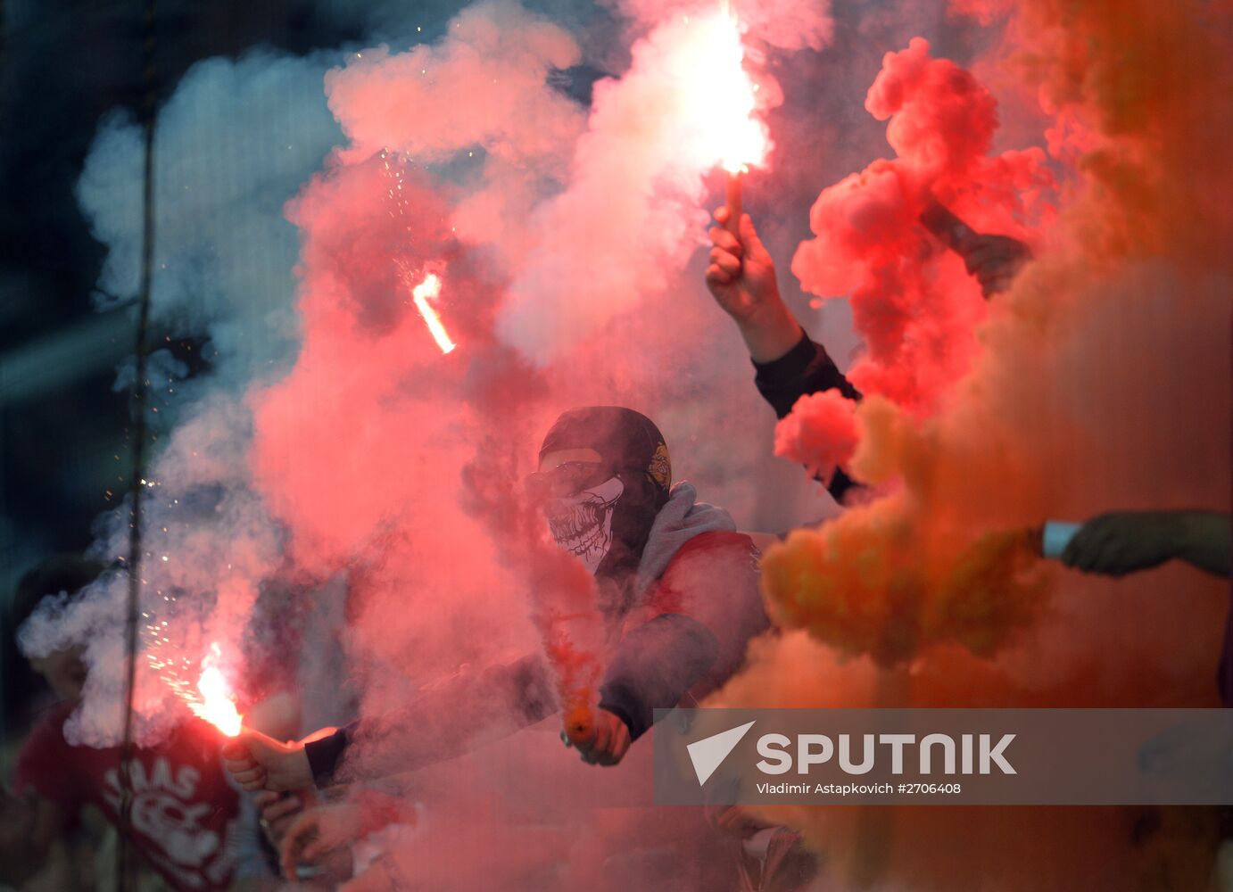 Russian Football Premier League. Spartak vs. Zenit