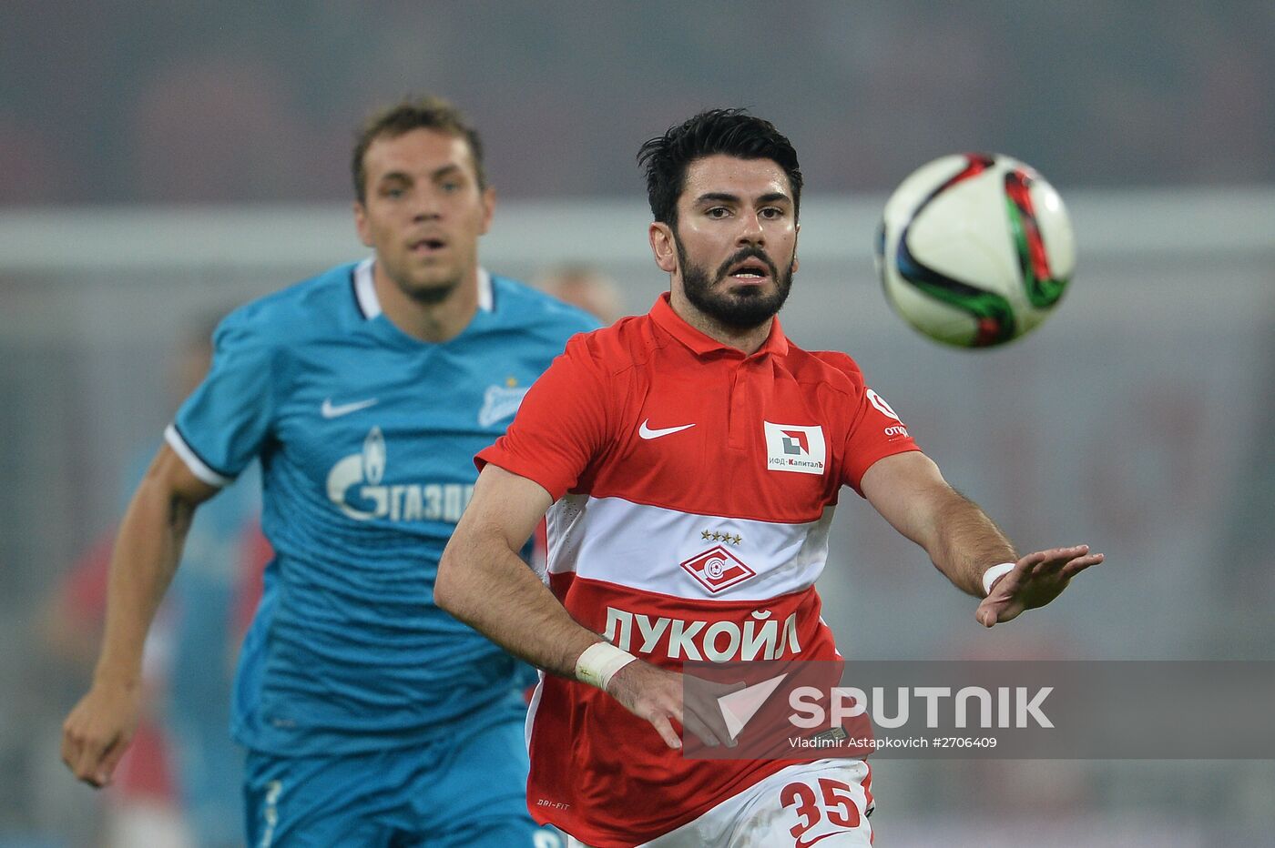 Russian Football Premier League. Spartak vs. Zenit
