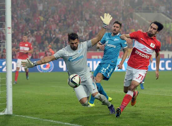 Russian Football Premier League. Spartak vs. Zenit