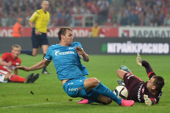 Russian Football Premier League. Spartak vs. Zenit