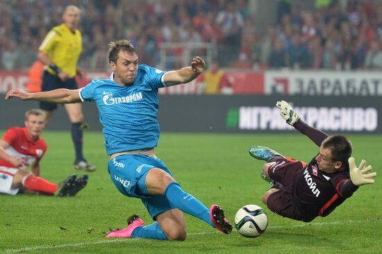 Russian Football Premier League. Spartak vs. Zenit