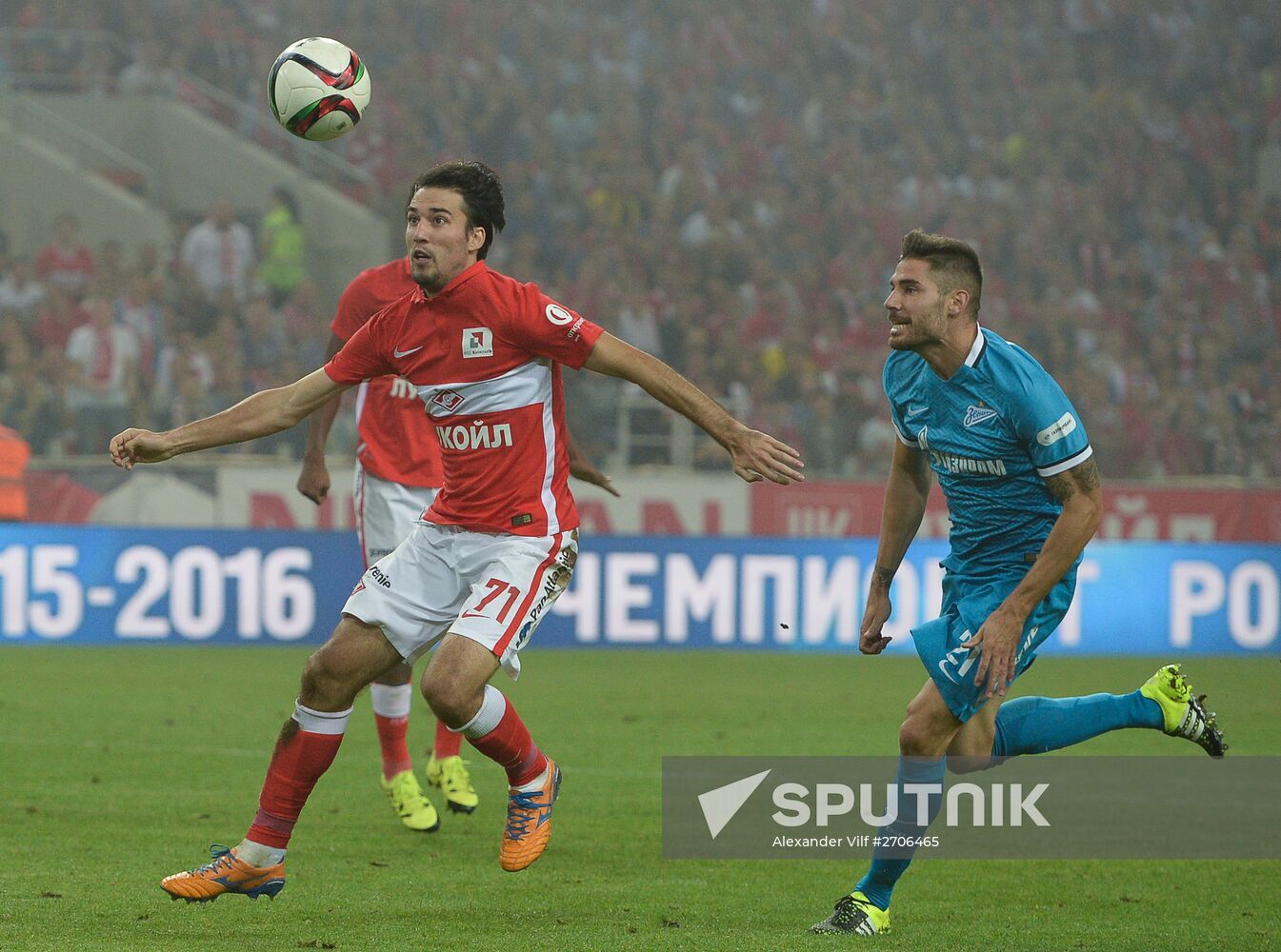 Russian Football Premier League. Spartak vs. Zenit