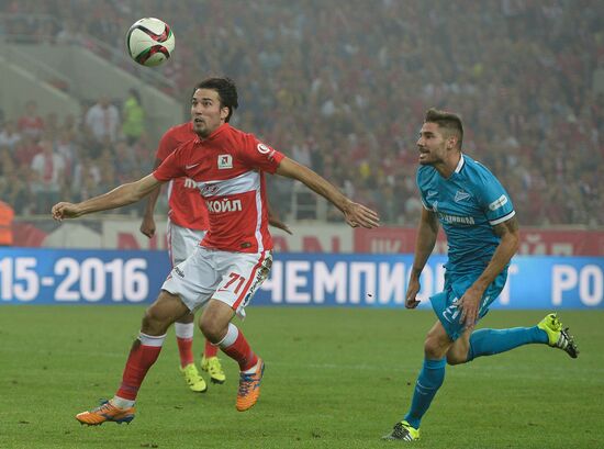 Russian Football Premier League. Spartak vs. Zenit