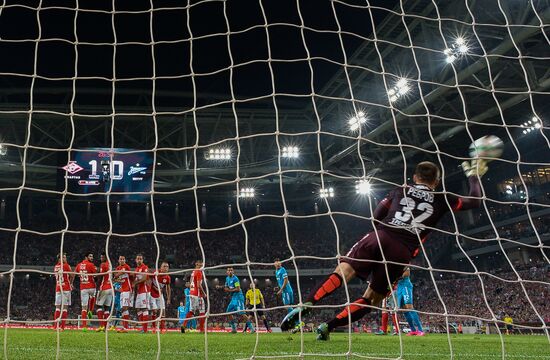 Russian Football Premier League. Spartak vs. Zenit